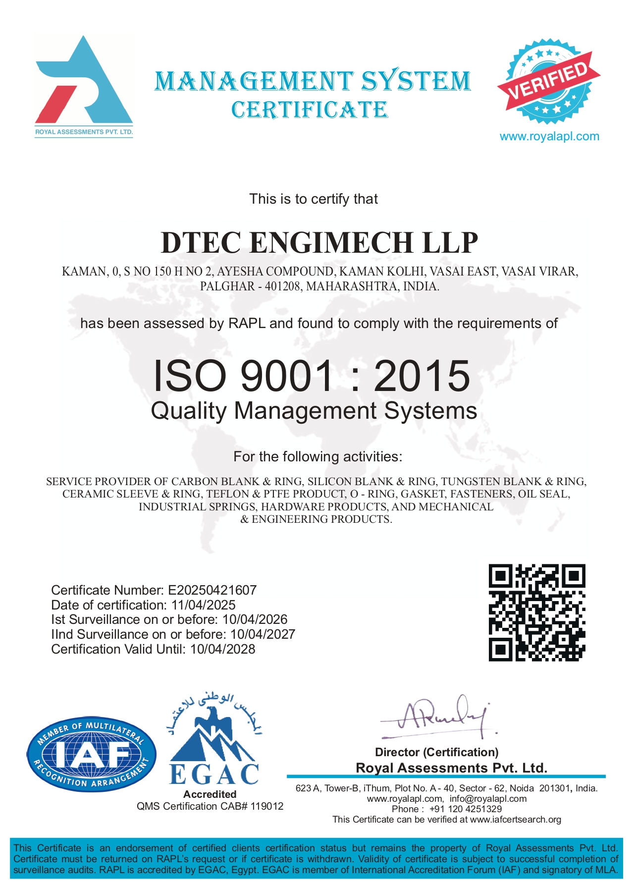 DTEC-ISO-9001-CERTIFICATE